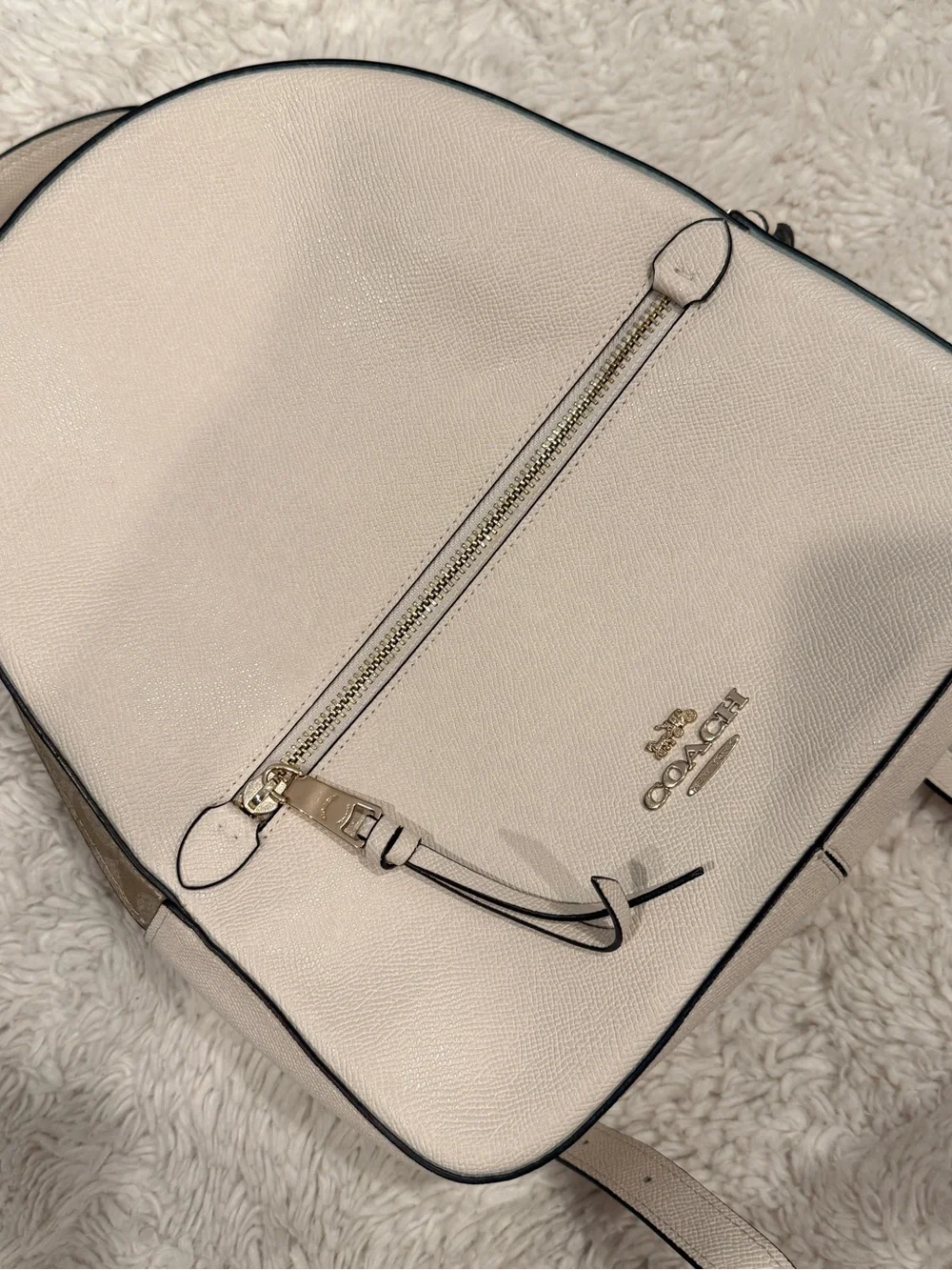 Coach Jordyn Leather Backpack with Gold Hardware